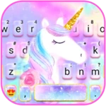 pastel unicorn dream theme android application logo